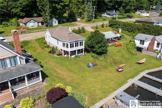 view of drone / aerial view