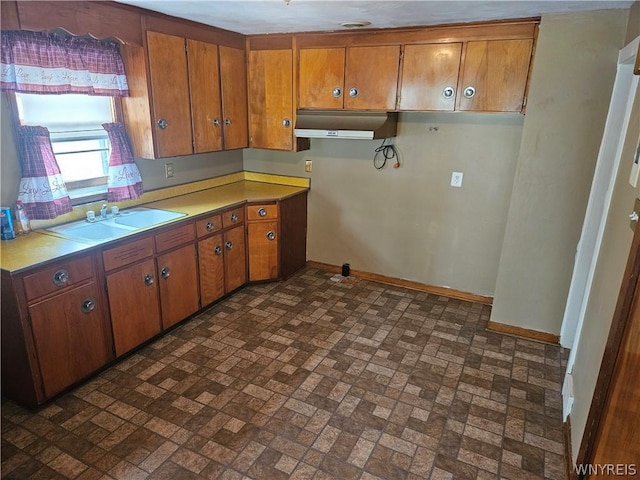 kitchen with sink