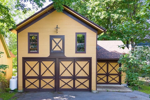 73 Elm St, Otsego, NY 13326 - view of outdoor structure featuring a garage