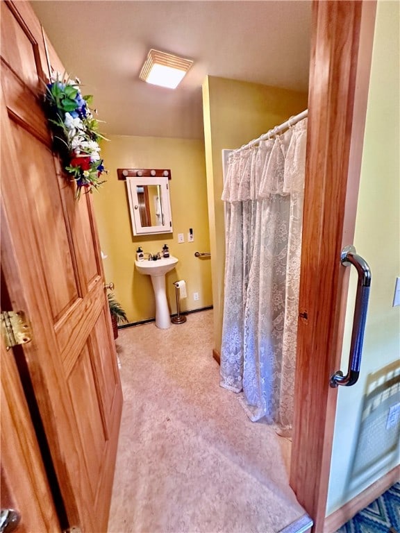 bathroom with sink