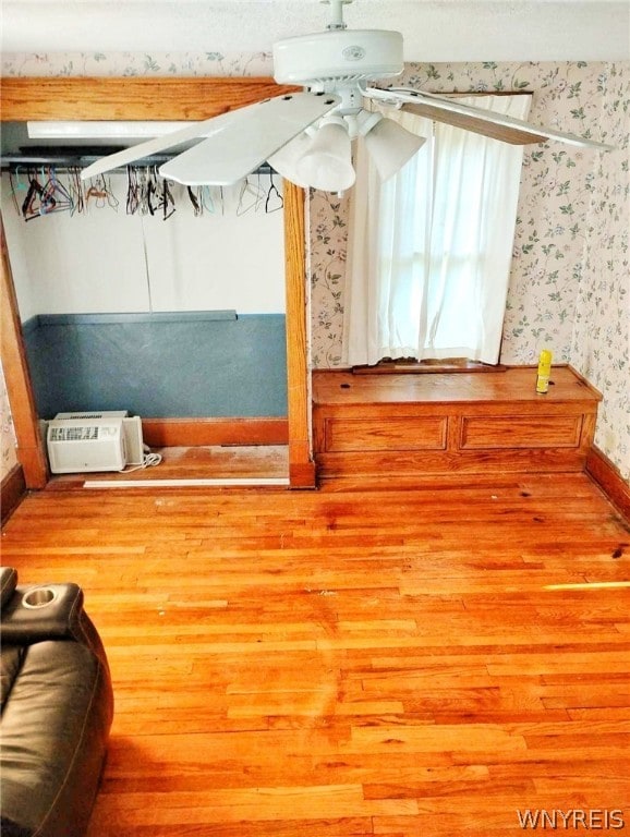 bedroom featuring hardwood / wood-style floors