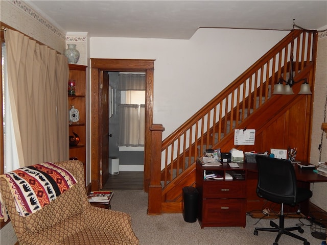 bedroom featuring carpet floors