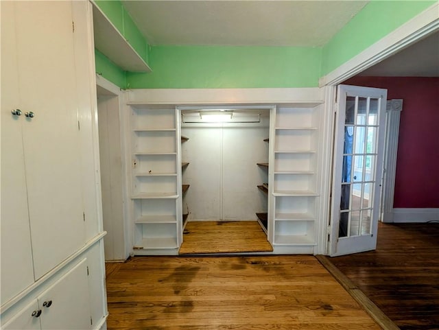 view of closet