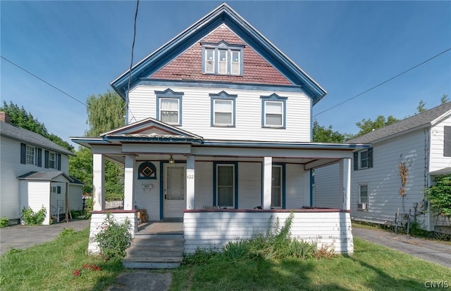 victorian house with a porch