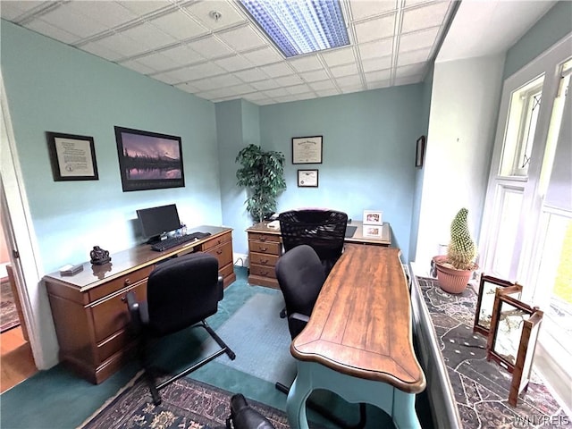 view of office space