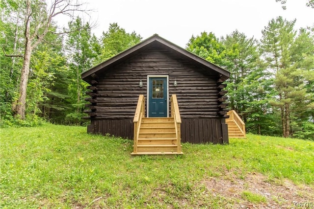 14141 Melanie Ln, Diana, NY 13648 - view of outbuilding with entry steps