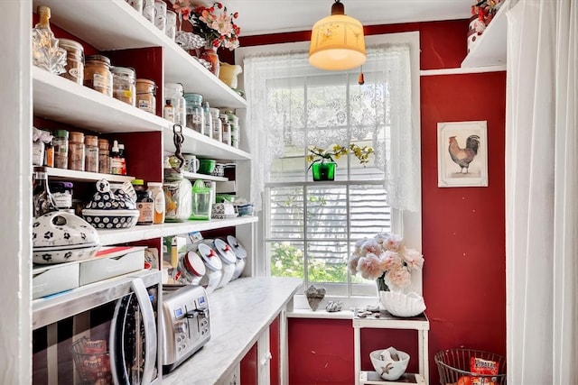 view of pantry