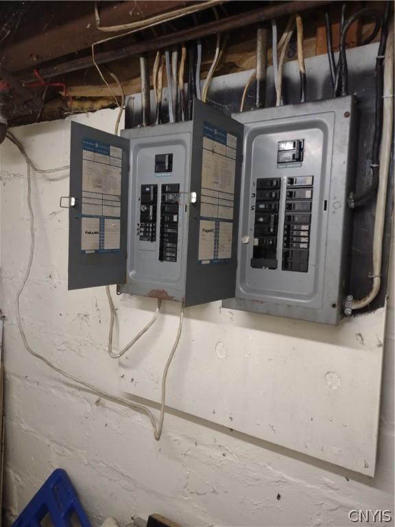 utilities with electric panel