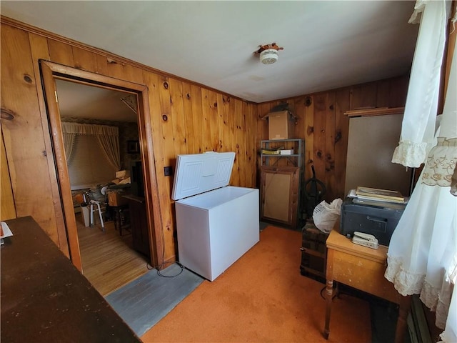 view of laundry area