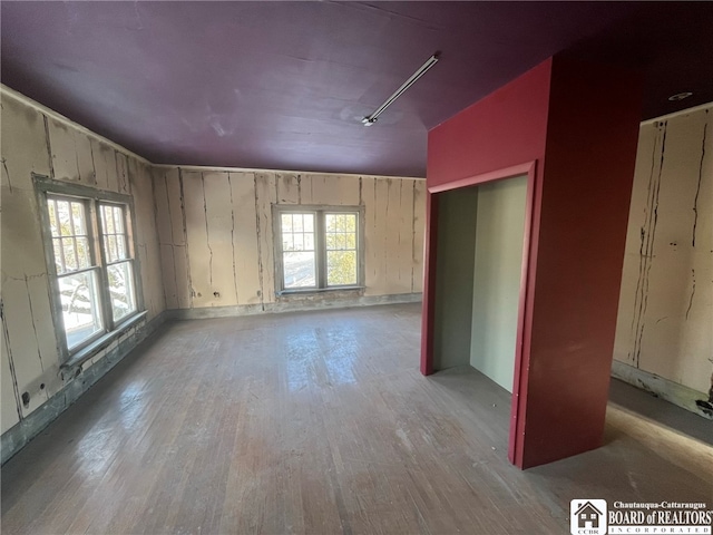 interior space featuring light hardwood / wood-style floors