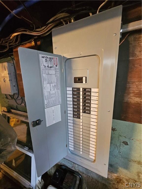 utilities with electric panel