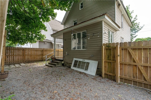 view of rear view of house