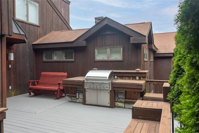 94 Overlook Dr, Andes, NY 13731 - deck featuring grilling area