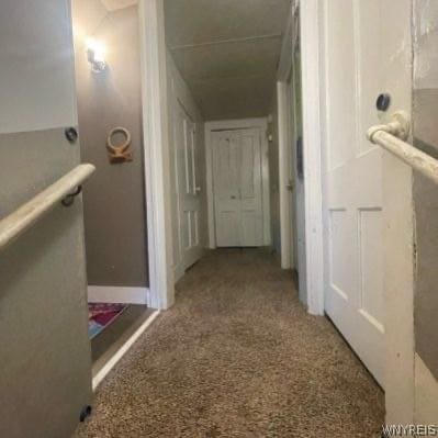 81 Moreland St, Buffalo, NY 14206 - hallway with carpet floors