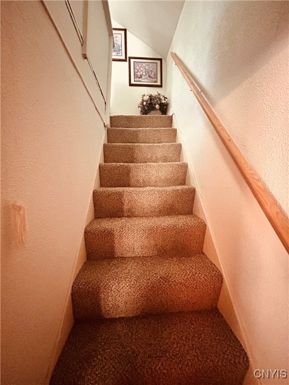 view of stairs