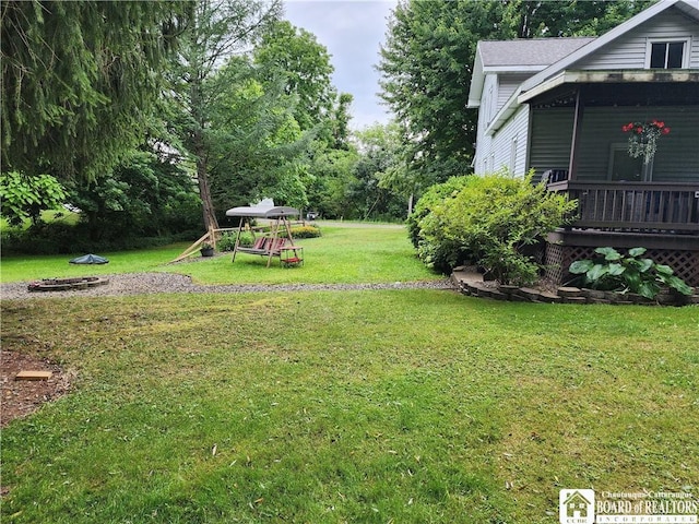 view of yard