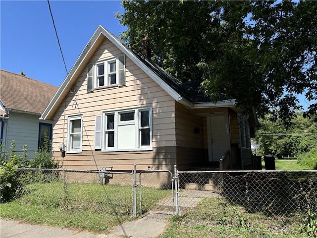 view of bungalow