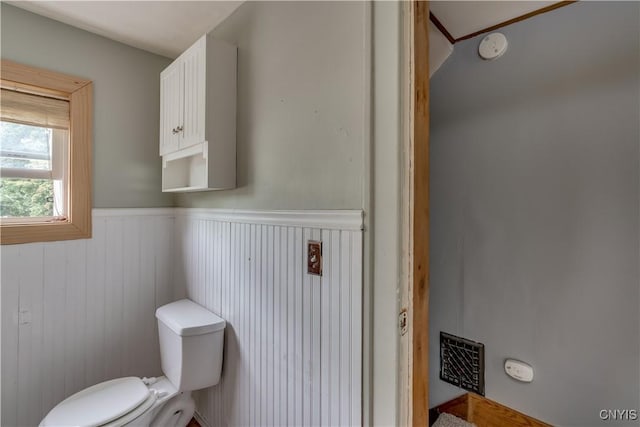 bathroom with toilet