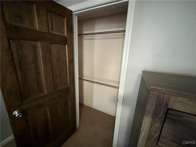 view of closet