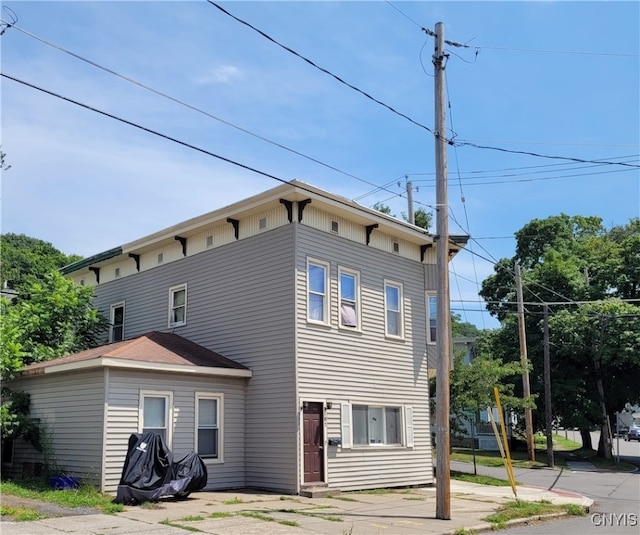 view of rear view of house