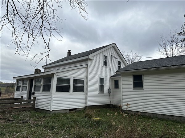 view of back of property