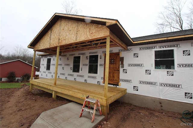 view of rear view of house