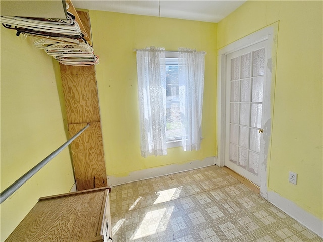 18 Wheeler St, Deposit, NY 13754 - unfurnished dining area with light floors and baseboards
