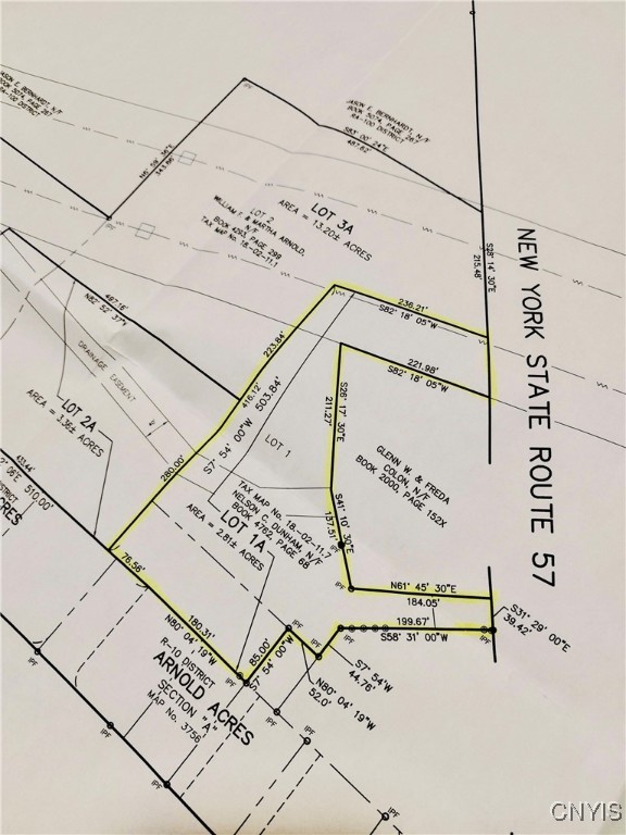 Listing photo 2 for LOT1A Oswego Rd, Clay NY 13027