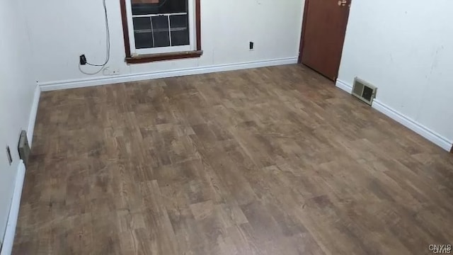 interior space featuring wood-type flooring