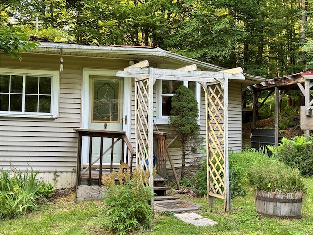 1356 Terry Clove Rd, Hamden, NY 13752 - view of exterior entry