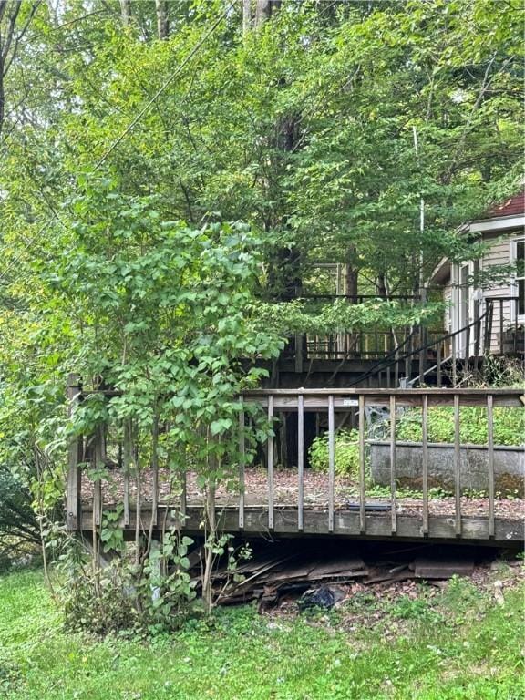 1356 Terry Clove Rd, Hamden, NY 13752 - view of yard featuring fence