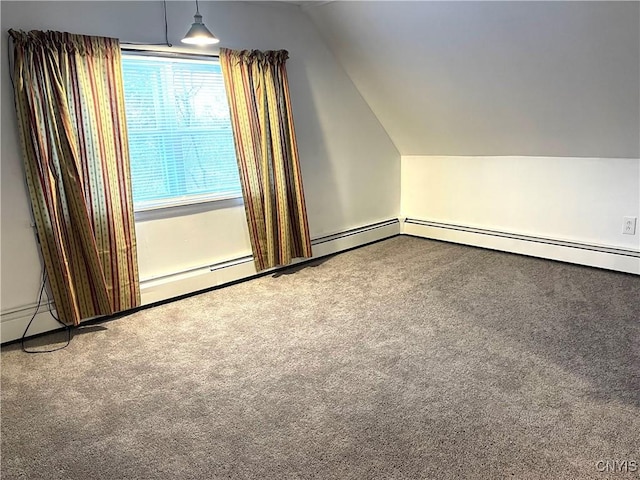 132 E Remington St, Rutland, NY 13612 - bonus room featuring carpet and vaulted ceiling