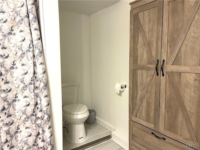 bathroom with toilet