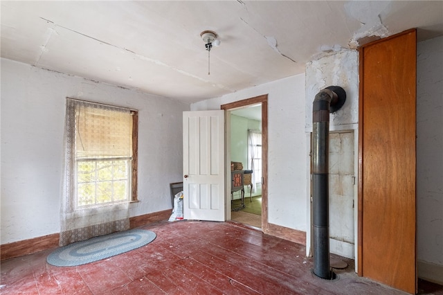 1793 County Highway 9, Davenport, NY 12197 - spare room with hardwood / wood-style flooring and baseboards