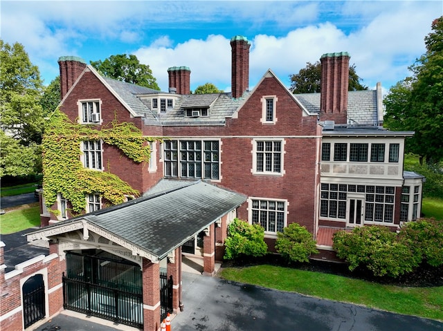 view of rear view of house