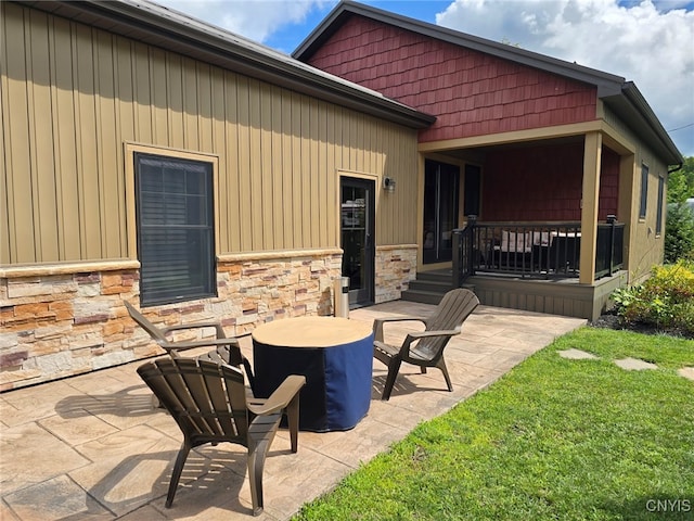 view of patio