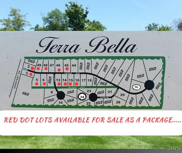 00 Tuscan Way, Packaged Lots, Lee NY, 13363 land for sale