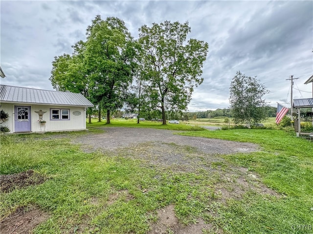 view of yard