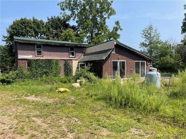 view of back of property