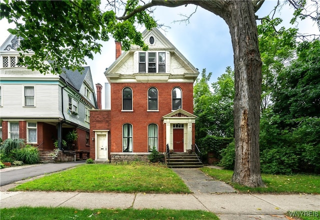 view of victorian house