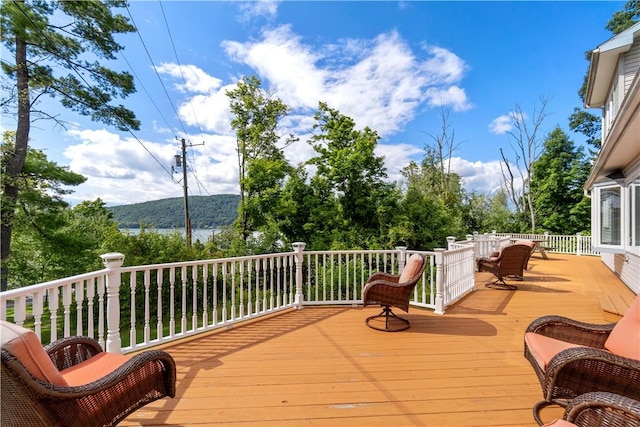 15043 State Route 54th Rd, Wayne, NY 14837 - view of wooden terrace