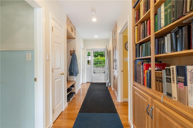 15043 State Route 54th Rd, Wayne, NY 14837 - mudroom featuring light wood finished floors and recessed lighting