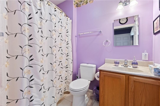 15043 State Route 54th Rd, Wayne, NY 14837 - bathroom with toilet, vanity, and tile patterned flooring