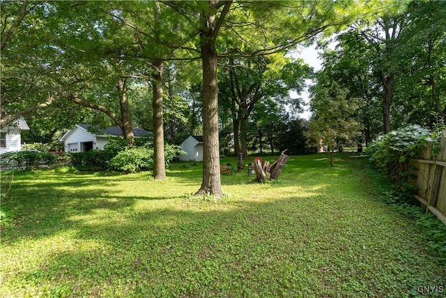 view of yard