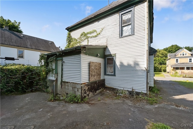 view of back of house