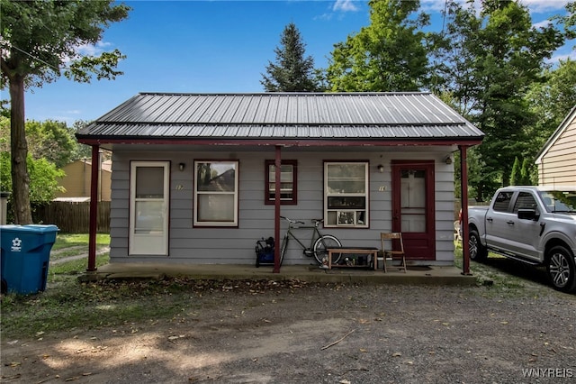 bungalow with covered porch