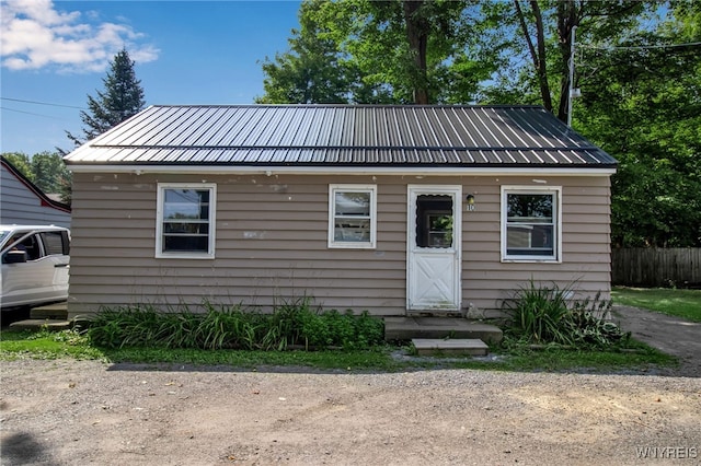 view of bungalow-style house