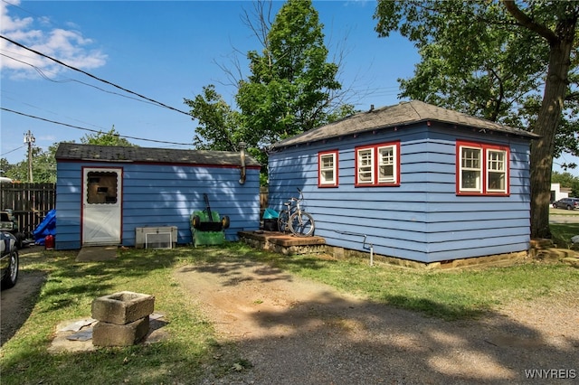 view of back of house