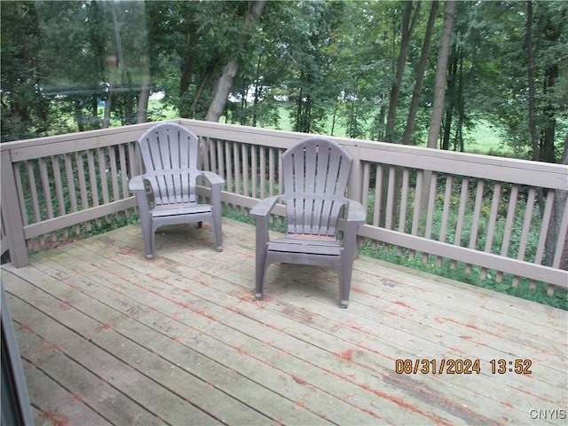 view of deck