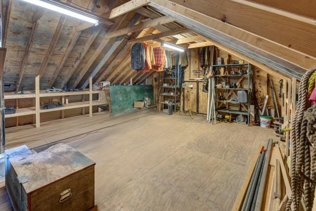 1090 Park Hill Rd, Colchester, NY 13755 - view of attic